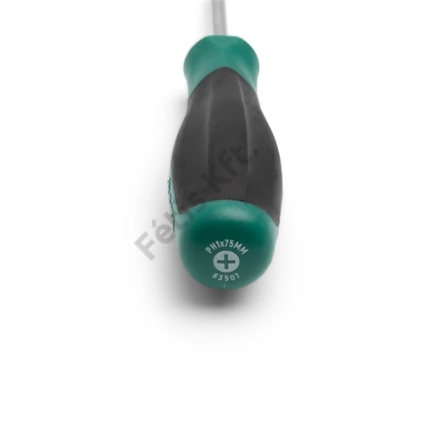SATA csavarhúzó PH1x75mm kétkomponensű nyél