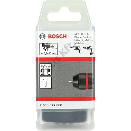 Bosch Gyorsbefogó fúrótokmány, 10 mm-ig