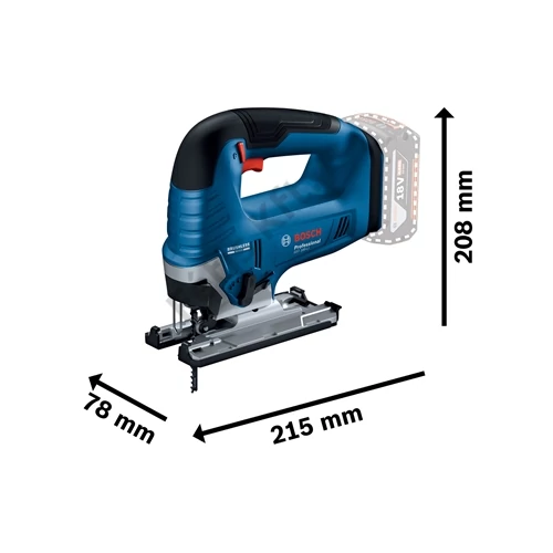 Bosch GST 185-LI akkus szúrófűrész 1x4.0Ah kofferben