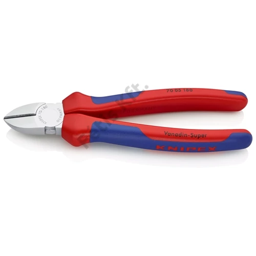 Knipex oldalcsípő fogó krómozott 180 mm (bliszter)