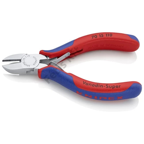 Knipex Oldalcsípőfogó krómozott 110 mm