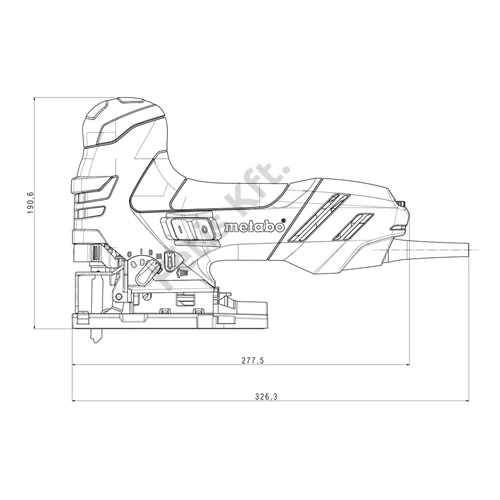 Metabo STE 140 szúrófűrész kofferben 750W