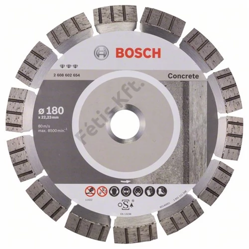 Bosch vágókorong, gyémánt 180x2.4x22.23 mm beton