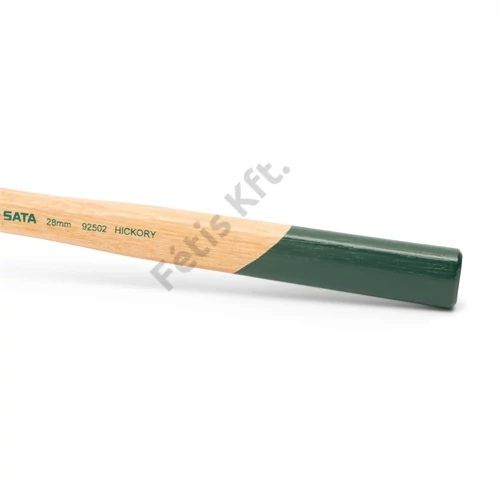 SATA kétfejes gumikalapács 28 mm hickoryfa nyéllel