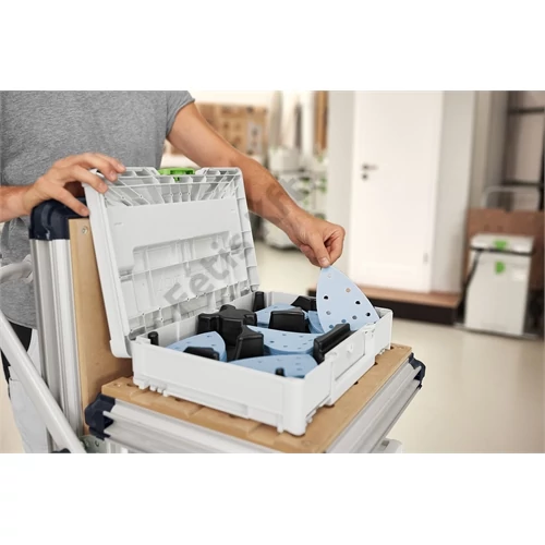Festool csiszolópapír készlet Systainer-ben SYS-STF DELTA GR-Set Granat P60-220 100 részes