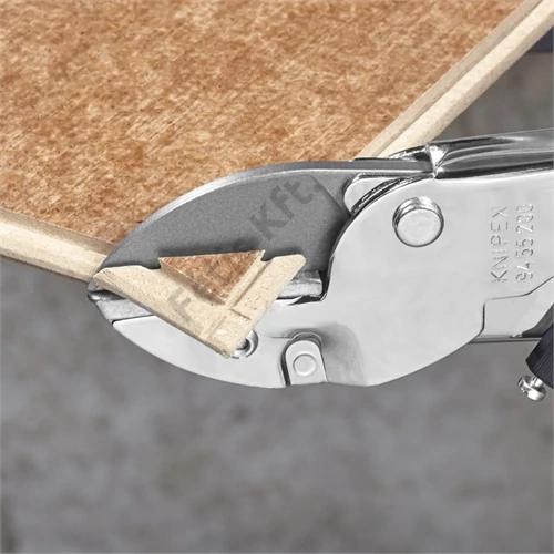 Knipex üllős olló műanyag nyél krómozott 200 mm