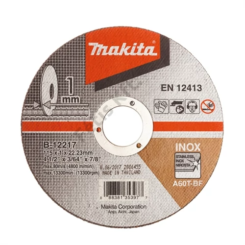 Makita Vágókorong INOX 115x1mm