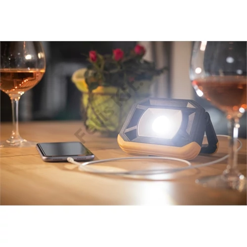 Brennenstuhl LED munkalámpa PF 1000 MA LED-es COB-LED-del / Újratölthető kempinglámpa három kapcsolási szinttel 1000lm