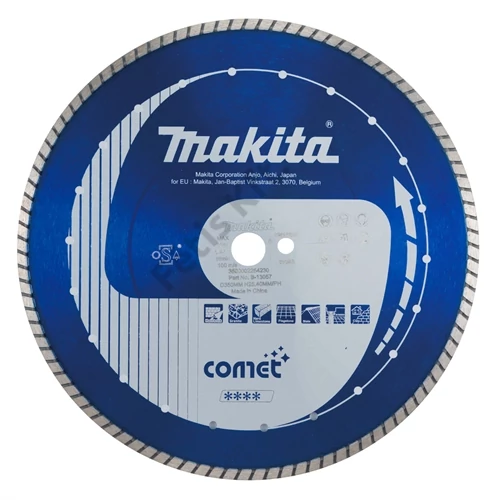 Makita 350mm gyémánt vágókorong COMET TURBO