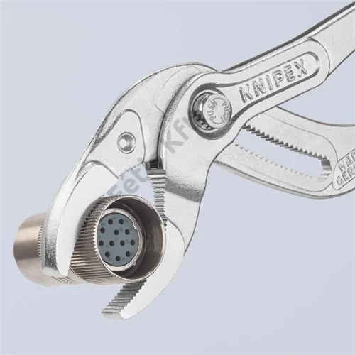 Knipex Szifon- és konnektorfogó krómozott 250 mm (bliszter)