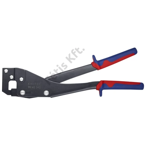 Knipex profilkötő fogó többkomponensű nyél, barnított 340 mm