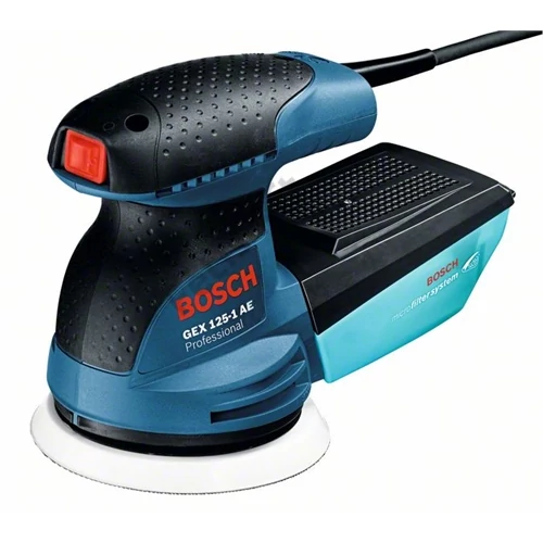 Bosch GST 8000 E szúrófűrész + GEX 125-1 AE excentercsiszoló + szúrófűrészlap készlet