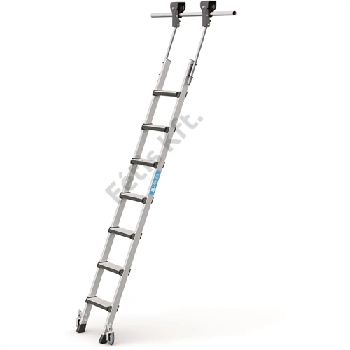Zarges Csavarozott lépcsős mozgatható polclétra elox 1x7 Comfortstep Trec LH