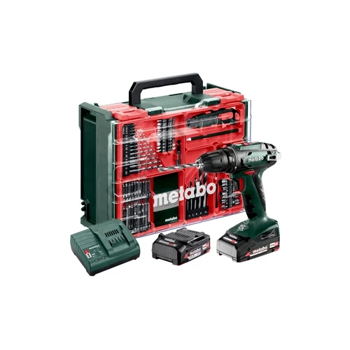 Metabo BS 18 Set Akkus fúrócsavarozó