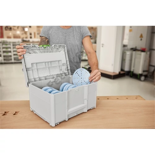 Festool csiszolópapír készlet Systainer-ben SYS-STF D150 GR-Set Granat P60-220 120 részes