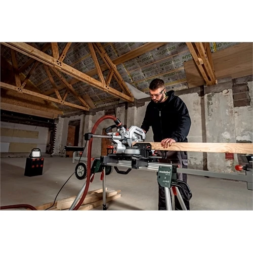 Metabo KGS 254 M fejező és gérvágó fűrész KSU 251 gépállvánnyal 1800W