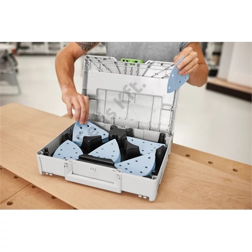 Festool csiszolópapír készlet Systainer-ben SYS-STF DELTA GR-Set Granat P60-220 100 részes