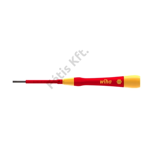 Wiha Műszerész csavarhúzó PicoFinish electric lapos 1.5 mm x 50 mm (42374)