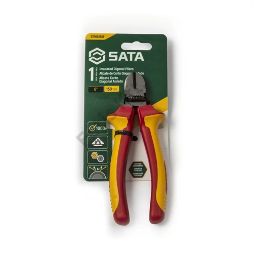 SATA VDE oldalcsípő fogó 170mm