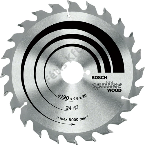 Bosch körfűrészlap 184x20/40 Optiline Wood