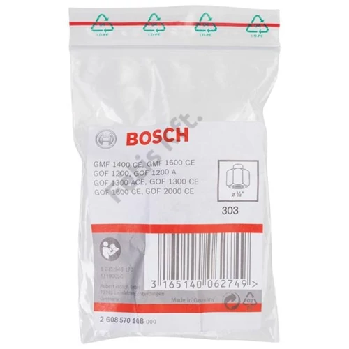 Bosch Befogópatron szorítóanyával 1/2