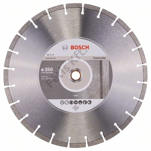 Bosch vágókorong, gyémánt 350x2.8x20/25.4 mm beton
