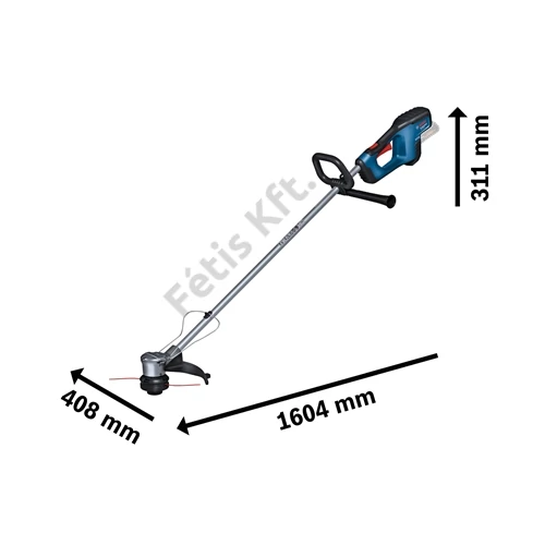 Bosch GRT 18V-33 fűkasza (akku és töltő nélkül), karton