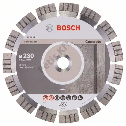 Bosch vágókorong, gyémánt 230x2.4x22.23 mm beton