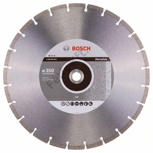 Bosch vágókorong, gyémánt 350x2.8x20/25.4 mm abrazív