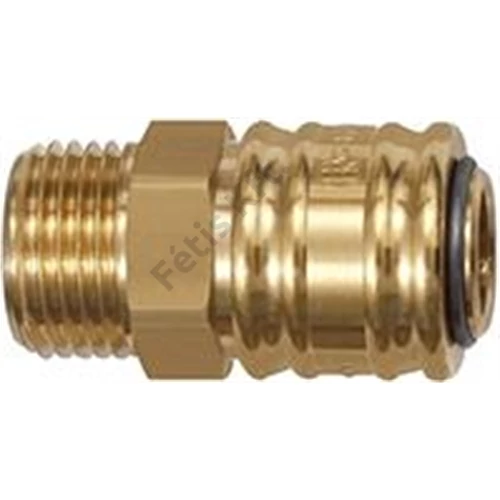 Riegler gyorscsatlakozó  külső menetes G1/2