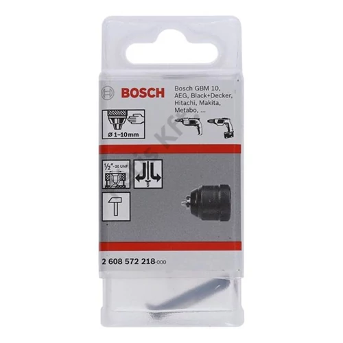 Bosch Gyorsbefogó fúrótokmány, 10 mm-ig