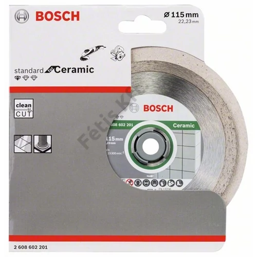 Bosch vágókorong, gyémánt 115x1.6x22.23 mm csempe