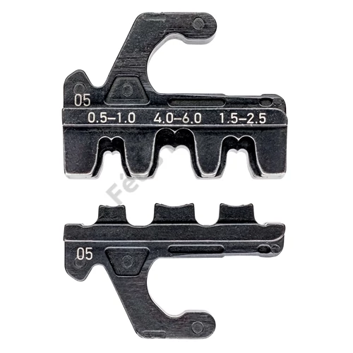 Knipex krimpelő profil 0.5-6.0 mm2 szigeteletlen kábelsarukhoz