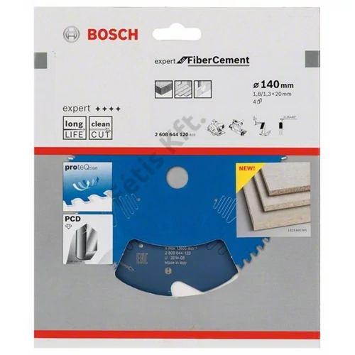 Bosch körfűrészlap 140x20/4 Expert for FiberCement