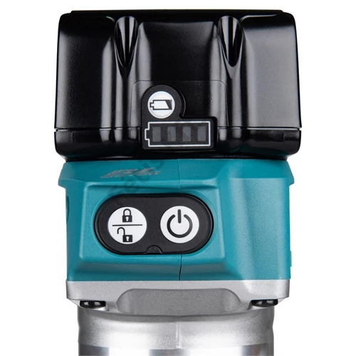 Makita DRT50ZJX2 18V LXT Li-Ion BL kombinált marógép + készlet Z (akku és töltő nélkül)