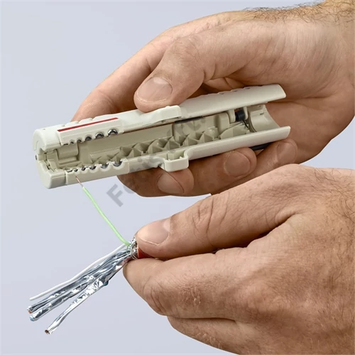 Knipex huzalcsupaszító szerszám adatkábelekhez (bliszter)