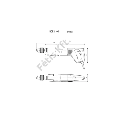 Metabo BDE 1100 fúrógép 1100W