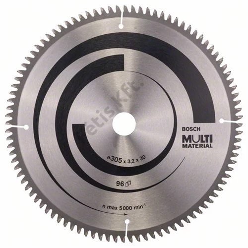 Bosch körfűrészlap 305X30/96 MultiMaterial