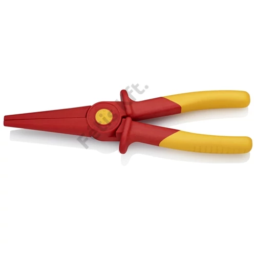 Knipex VDE műanyag félkerekcsőrű fogó 220 mm