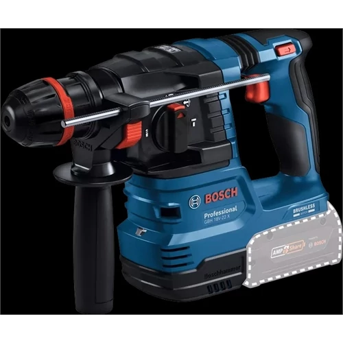 Bosch GBH 18V-22 X Professional akkus fúrókalapács OneChuck (akku és töltő nélkül) kartondobozban