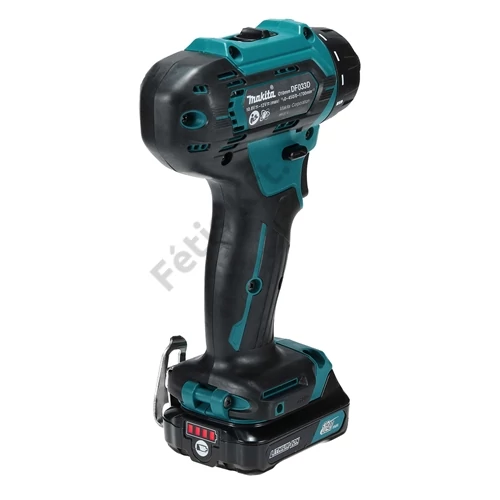 Makita DF033DZ 12V max CXT Li-ion 30Nm akkus csavarbehajtó 1/4 alapgép (akku és töltő nélkül)