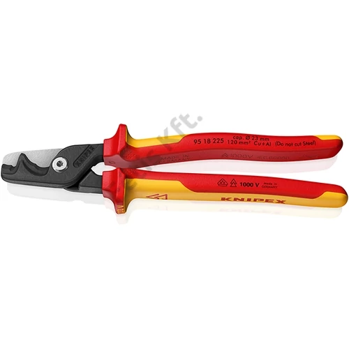 KNIPEX StepCut XL, Kábelvágó olló lépcsős vágással