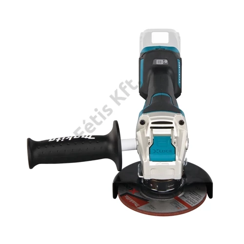 Makita DGA519Z 18V LXT Li-ion BL 125mm X-LOCK sarokcsiszoló ford.+fék Z (alapgép - akku és töltő nélkül)