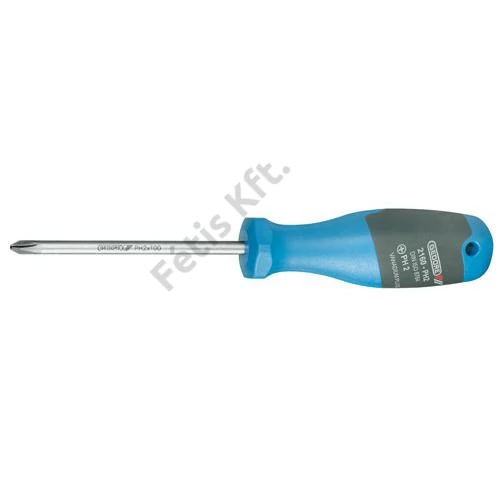 Gedore 3k csavarhúzó, kereszthornyú PH1x80 mm (2160 PH 1)