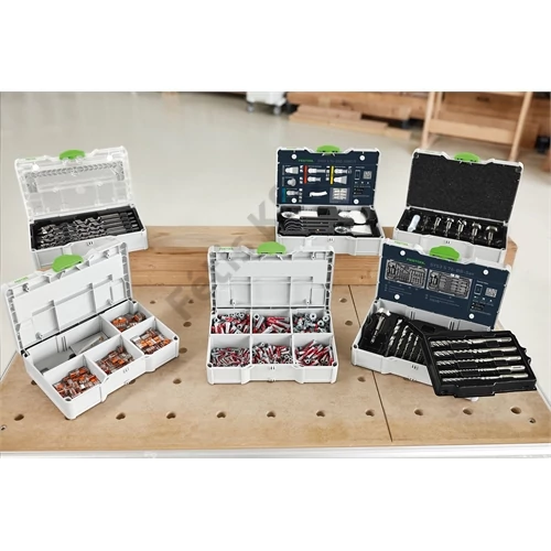 Festool Dübelkészlet SYS3 S 76-DBL-Set