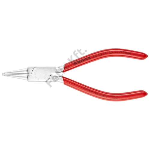 Knipex seeger-fogó belső J1 krómozott, mártott nyél 140 mm