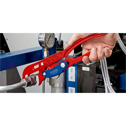 Knipex csőfogó S pofával 45° 1