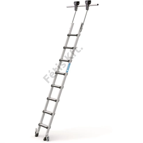 Zarges Csavarozott lépcsős mozgatható polclétra elox 1x8 Comfortstep Trec LH