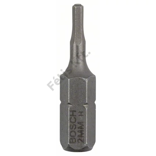 Bosch extra kemény bit HEX2, 25 mm, 3 db