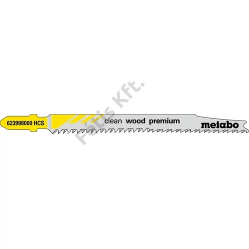 Metabo szúrófűrészlap T 308 B clean wood premium 93/ 2.2 mm 5 db